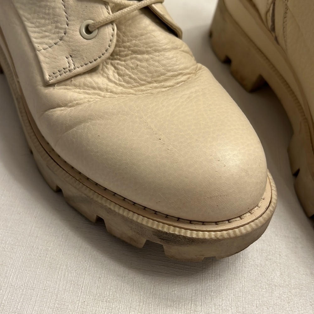 SOLD ! SAM EDELMAN GARRET PLATFORM COMBAT BOOT - Picture 3 of 11